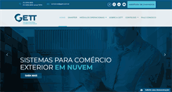 Desktop Screenshot of gett.com.br