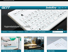 Tablet Screenshot of gett.de