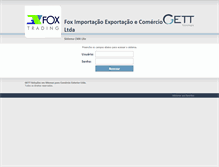 Tablet Screenshot of foxtrading.gett.com.br